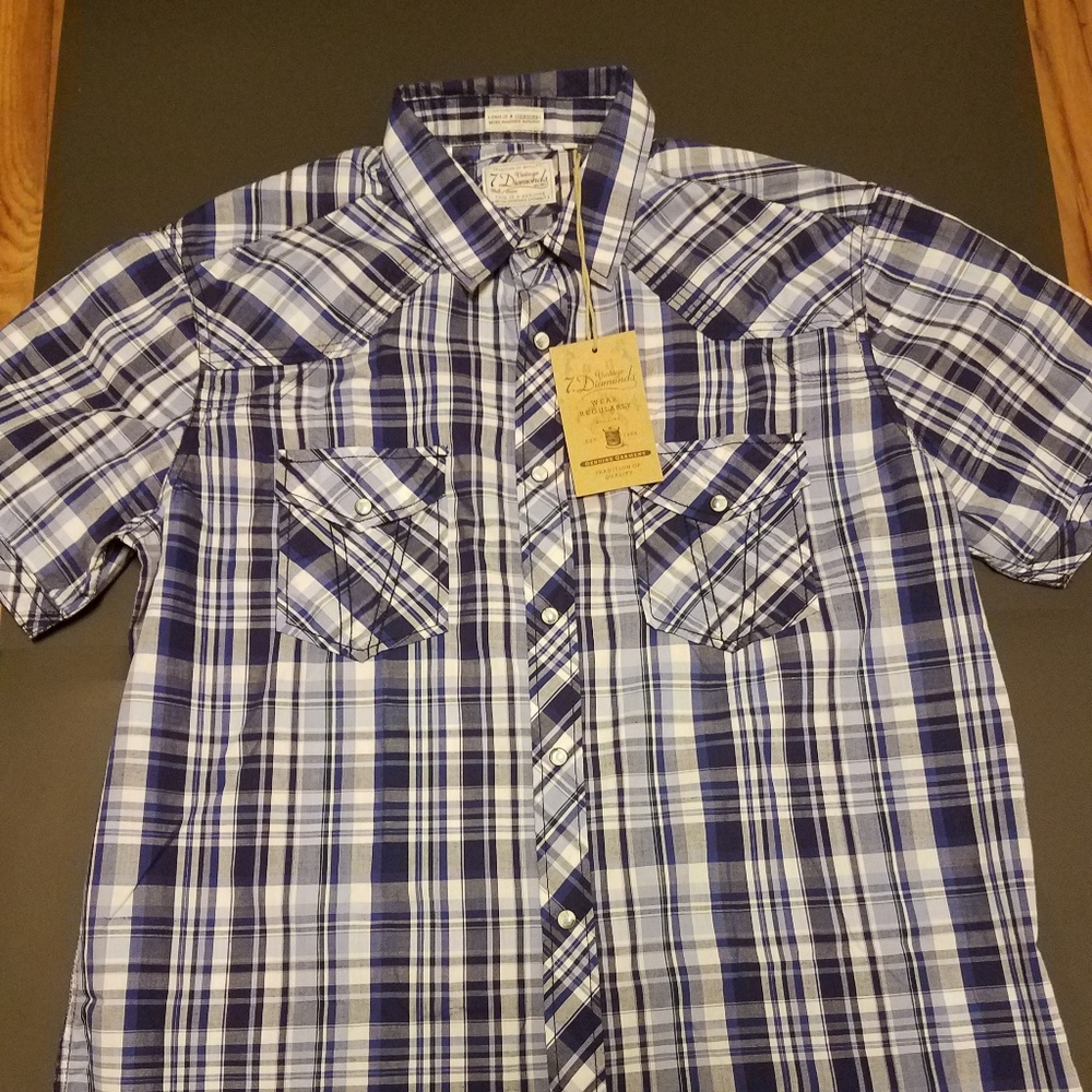 7 Diamonds Vintage Short Sleeve